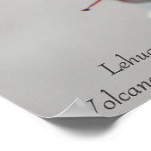 レフアフラワーボルケーノナショナルパーク ポスター (角)