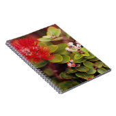 レフア花がハワイの火山で ノートブック (右側)