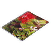 レフア花がハワイの火山で ノートブック (左側)