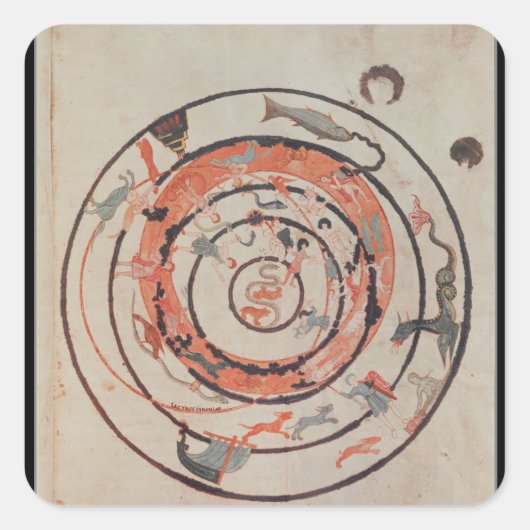 「レフェノメネス」の星座 スクエアシール (正面)