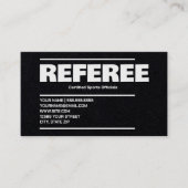 レフェリープレミアム コーリングカード (正面)