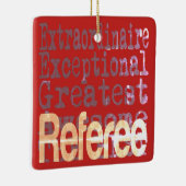 レフェリー並外れ セラミックオーナメント (右)