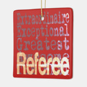 レフェリー並外れ セラミックオーナメント (左)