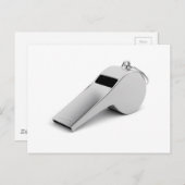 レフェリー笛 ポストカード (正面/裏面)