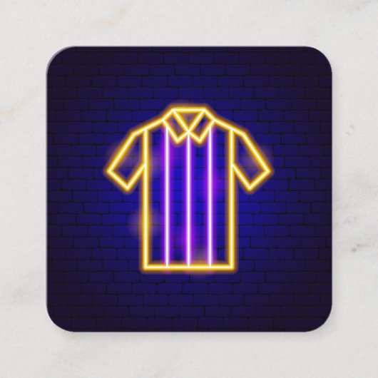 レフェリー スクエア名刺 (正面)