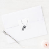 レフェリー・ホイッスル・コーチ スクエアシール (封筒)