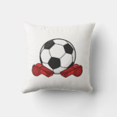 レフェリー・ホイッスル&サッカーボール クッション (裏面)