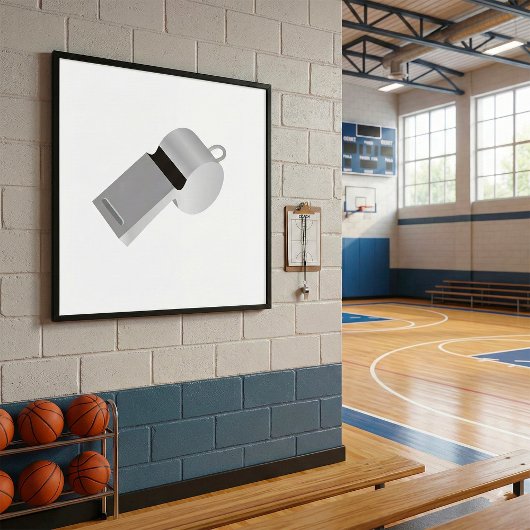 レフェリー・ホイッスル・ポスター ポスター