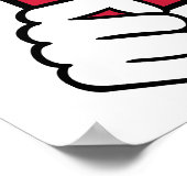 レフェリー・レッド・カード ポスター (角)