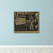 レフェルの改良鉄風車1885 キャンバスプリント (インサイチュ (ウッドフロア))