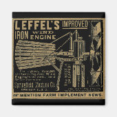 レフェルの改良鉄風車1885 マグネット (正面)