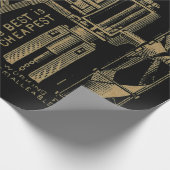 レフェルの改良鉄風車1885 ラッピングペーパー (角)