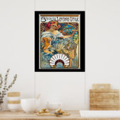 レフェヴルビスケットヴィンテージポスター ポスター (キッチン)