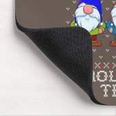 レフセズ転がチームクリスマスベーキングトメット格言 マウスパッド (コーナー)