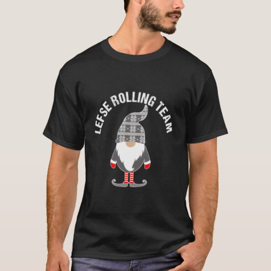 レフセズ転がト格言スカンジナビア Tシャツ (正面)