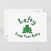 レフティーリープイヤーベビー ポストカード (正面/裏面)