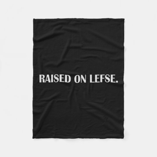 レフトに育つおもしろいノルウェー料理ファミリーバケーション フリースブランケット (正面)