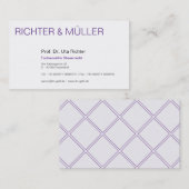 レフトサンワトルヴィティテンカルテ 名刺 (正面/裏面)