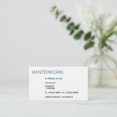 レフトサンワトルヴィティテンカルテ 名刺 (スタンド正面)