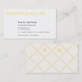 レフトサンワトルヴィティテンカルテ 名刺 (正面/裏面)