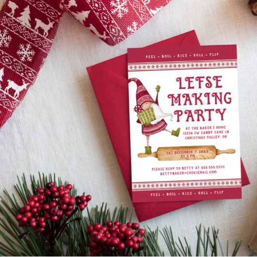 レフトメイキングパーティーホリデーパーティー招待状 シーズンカード