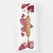 レフトメイキングパーティーホリデーパーティー 横断幕 (縦)