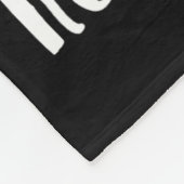 レフト転がのチーム格言クリスマスクリスマスプレイド子供 フリースブランケット (角)