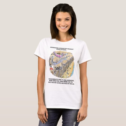 レフュージョンウォーター女性用Tシャツ Tシャツ (正面フル)