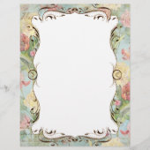 レフルーア牡丹バラチューリップフローラ文房具Pg 2 (正面)