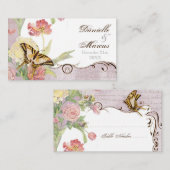 レフルーア牡丹バラチューリップフローラ結婚花 プレイスカード