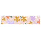 レフルーア04レトロカラフルフローラ ショートテーブルランナー (横)