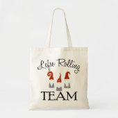 レフ転がスのチームクリスマス衣装の少女 トートバッグ (正面)