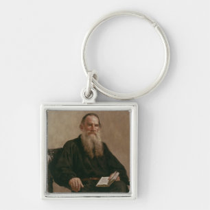 レフTolstoy 1887年 キーホルダー