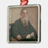 レフTolstoy 1887年 メタルオーナメント (左)