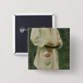 レフTolstoy 1901年のポートレート 缶バッジ (正面&裏面)