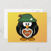 レブクヘンスパツルペンギンオクトーバーフェスト ポストカード (正面/裏面)