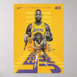 レブロン・ジェームズ, NBA, バスケットボール, キング・ジェームズ, スラム・ダンク ポスター