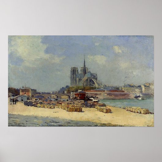 レブールノートルダムパリ1897 ポスター (正面)