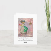 レプティガトーマリーアントワネットカップケーキ カード (裏面)