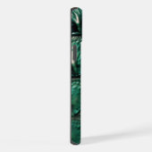 レプティリアンシックエメラルドデザイン iPhoneケース (右側面)