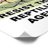 レプティ動揺してリアン・アジェンダレトロスンセに抵抗する ポスター (角)