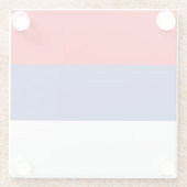 レプブリカ・スルプスカの旗 ガラスコースター (裏面)