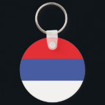 レプブリカ・スルプスカの旗 キーホルダー<br><div class="desc">レプブリカ・スルプスカの愛国旗</div>