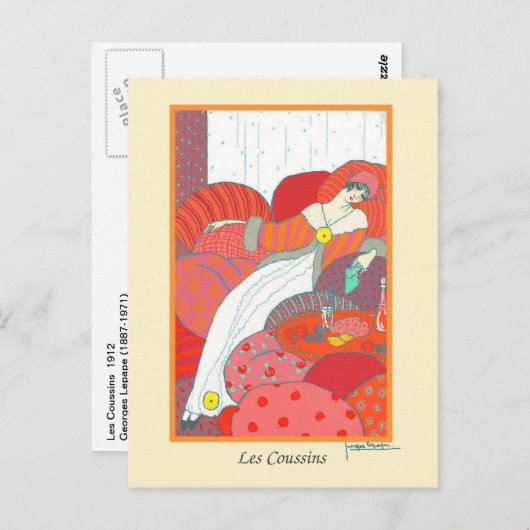 レプペファインアートデコファッションレコシズ ポストカード (正面/裏面)