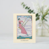 レプペヴィンテージアールデコファッションラバランコワール ポストカード (スタンド正面)