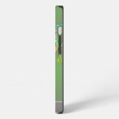 レプラコーンとシャムロック iPhoneケース (左側面)