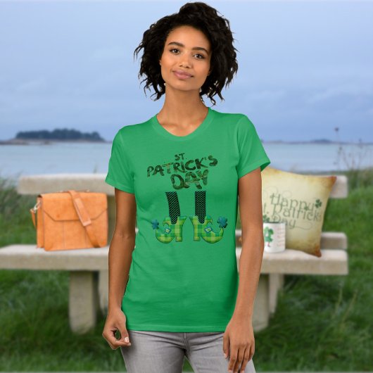 レプラチョーンシューズセントパトリックの日Tシャツ Tシャツ