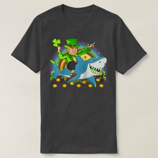 レプラチョーン乗馬シャーク・セント Tシャツ (デザイン正面)