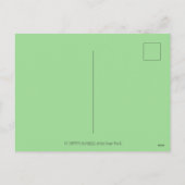 レプラチョーン・アイリッシュ・リス、セント。パトリックの日ラッキー シーズンポストカード (裏面)