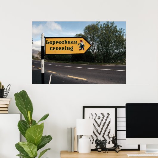 レプラーシャンの看板ポスター ポスター (ホームオフィス)